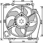 Radiator fan AVA QUALITY COOLING  - RT7542