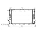 Radiator AVA QUALITY COOLING  - AIA2083