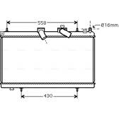 Radiator AVA QUALITY COOLING  - PE2296