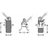Trockner, Klimaanlage AVA QUALITY COOLING  - FDD374