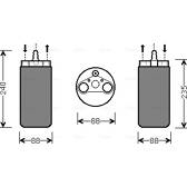 Trockner, Klimaanlage AVA QUALITY COOLING  - RTD453