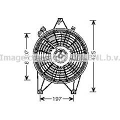 Ventilador, condensador del aire acondicionado Kia CARNIVAL Ventilador, condensador del aire acondicionado Kia CARNIVAL