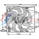 Ventilador, refrigeração do motor AVA QUALITY COOLING  - FT7564
