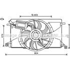 Ventilateur (refroidissement moteur) AVA QUALITY COOLING  - FD7565