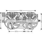 Ventilateur (refroidissement moteur) AVA QUALITY COOLING  - RT7530
