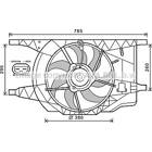 Ventilateur (refroidissement moteur) AVA QUALITY COOLING  - RT7546