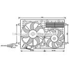 Ventilateur (refroidissement moteur) AVA QUALITY COOLING  - VN7529
