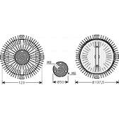 Visco-coupleur AVA QUALITY COOLING  - VNC273