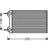 Wärmetauscher, Innenraumheizung AVA QUALITY COOLING  - AIA6223