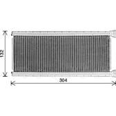 Wärmetauscher, Innenraumheizung AVA QUALITY COOLING  - CN6339