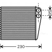 Wärmetauscher, Innenraumheizung AVA QUALITY COOLING  - VNA6229