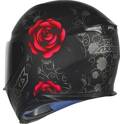 Capacete Mt Axxis Eagle Flowers Matt Black/red tamanho 58 AXXIS - 501001015