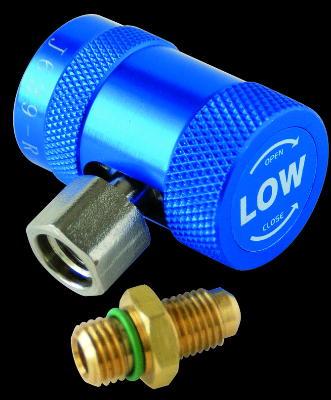 HFO 1234 connector - low pressure