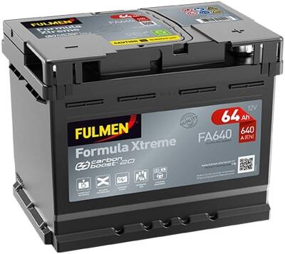 Batterie de voiture FULMEN 64Ah/640A 
