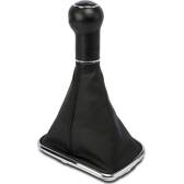Pomello cambio + cuffia adattabile per golf 4 5/6 velocità 12mm BC CORONA - POM40100
