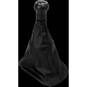 Versnellingspookknop + hoes geschikt voor VW Passat B5 (96 05) 5/6 versnellingen BC CORONA - POM40104
