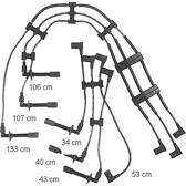 Kit cavi accensione BERU - ZE744