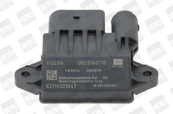 Relay, glow plug system