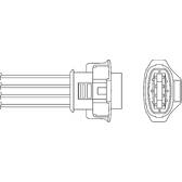 Sonde lambda BERU - OZH110