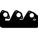 Gasket, exhaust manifold BGA - MG0388
