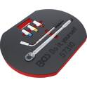 Wheel change tire kit - 5 pieces BGS DIY - 57310
