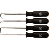 4-teiliges Mini-Haken-Set BGS DIY - 8016
