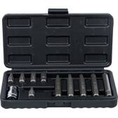 Conjunto de brocas 10 mm (3/8") Polígono fêmea (para XZN) 11 peças BGS DIY - 5030