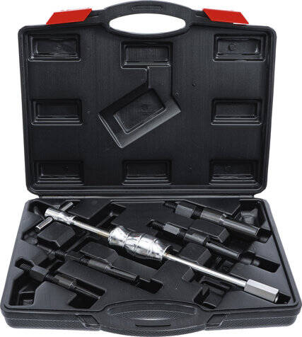 Set of inner bearing extractors with 5-piece inertial mass