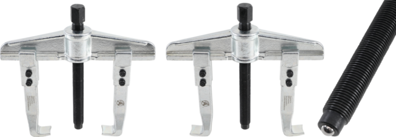 Parallel extractor with 2 80 - 200 mm claws