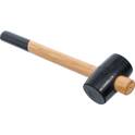 Rubber mallet Ø head 55 mm 250 g BGS DIY - 1860