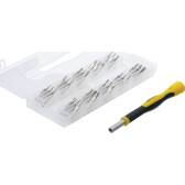 Precisie schroevendraaier bitset - 31 stuks BGS DIY - 20831