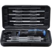 Schroevendraaierset met verwisselbare mesjes 11 delig BGS DIY - 7988