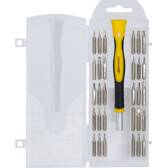 Precision screwdriver bit set - 31 pieces BGS DIY - 20831