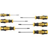 Set of 6 T profile screwdrivers (for Torx) T10 - T30 BGS DIY - 35826
