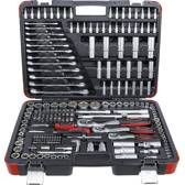 Socket set 6.3 mm (1/4") 10 mm (3/8") 12.5 mm (1/2") - BGS DIY - 216pcs BGS DIY - 15216
