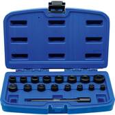 Set centraggio frizione - 17 pezzi BGS - 1712