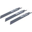Sabre saw blade set - for metals - for art. 7367 - 3 pcs. BGS - 74531