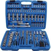 Coffret de douilles Super Lock - 6,3 mm (1/4") / 10 mm (3/8") / 12,5 mm (1/2") - 192 pièces BGS - 2292