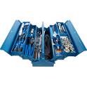 Caisse à outils métallique avec assortiment d'outils - BGS - 137pcs BGS - 3340