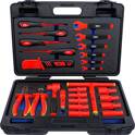 Caisse à outils pour clés à douilles VDE - BGS - 26pcs BGS - 7130