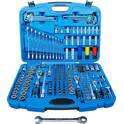 Coffret de Douilles à profil ondulé - 6,3 mm (1/4") / 10 mm (3/8") / 12,5 mm (1/2") - BGS - 218pcs BGS - 8820