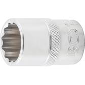 Douille pour clé, douze pans - 12,5 mm (1/2") - 18 mm BGS - 10638