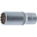 Douille pour clé, douze pans, longue - 12,5 mm (1/2") - 22 mm BGS - 10687