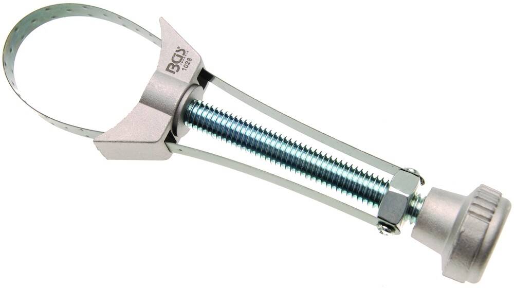 Strap filter wrench - spring steel - cast aluminum - &Oslash; 60 - 105 mm - BGS