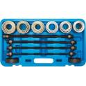 Mounting and dismounting kit silentbloc and bearings - with 4 pins - 26 pieces BGS - 67302