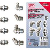 Assortment of grease nipples - 110 pieces BGS - 8065