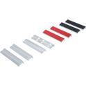 Set of protective jaws for vice - aluminum - 150 mm - 8 pieces BGS - 8442-2