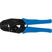 Krimp- en striptang met ratelfunctie - voor ongeïsoleerde kabelschoenen - 0,5 - 6 mm² BGS - 1419