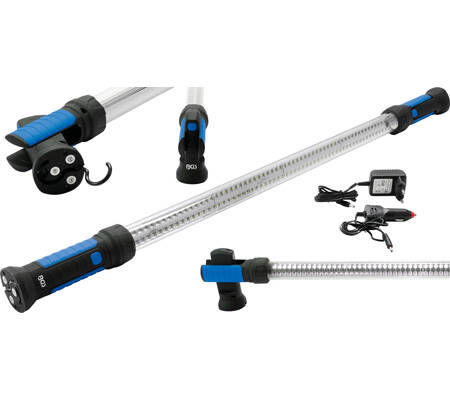 Battery-powered LED bonnet light