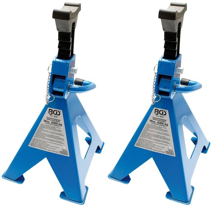 Stands - load 6000 kg / pair - stroke 382 - 600 mm - 1 pair - BGS